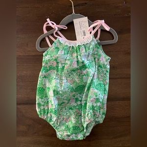 NWT
Belmont Blooms/Palm Beach Pink 
12-18mos 
$48